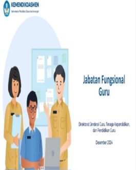 Paparan Jabatan Fungsional Guru KEMENPAN-RB No. 21 Tahun 2024 ppt GTK