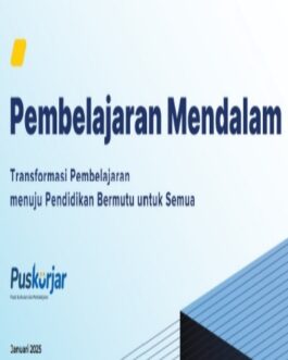 Paparan Pembelajaran Mendalam Puskurjar Deep Learning 2025
